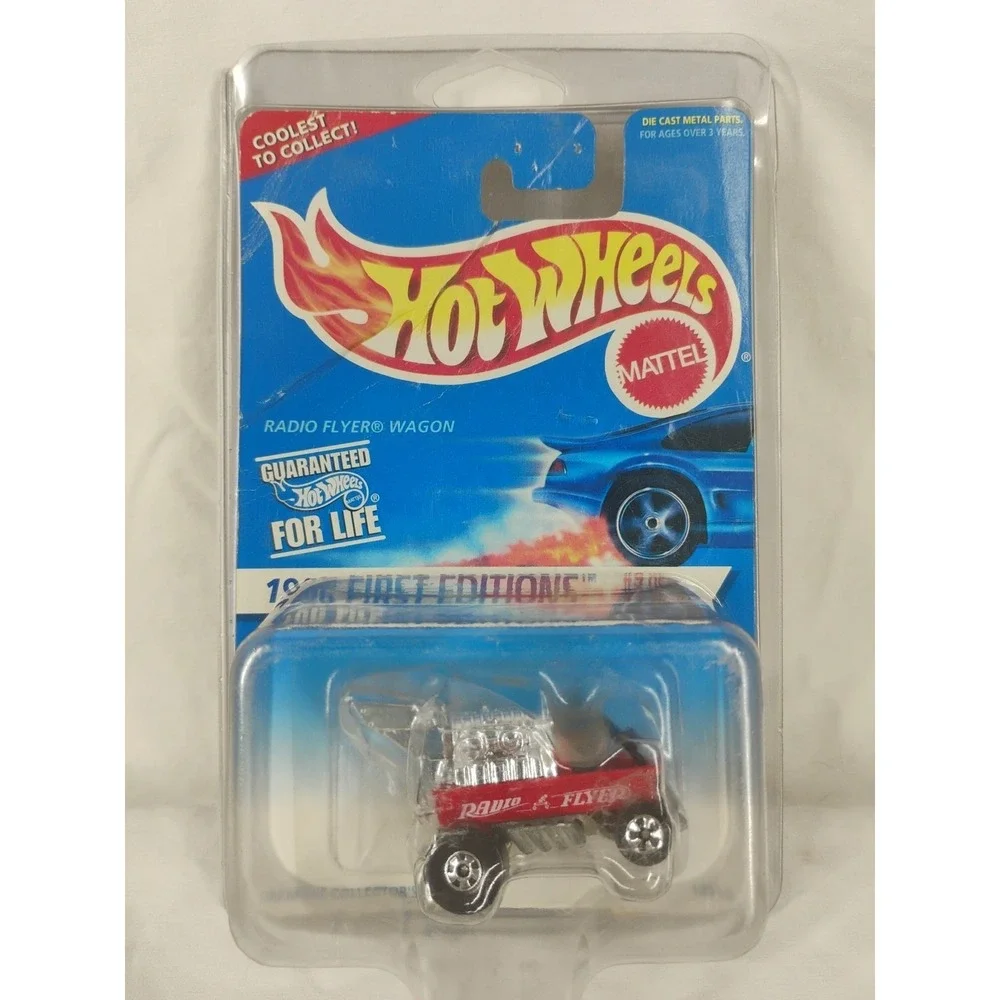 Hot Wheels 1996 First Editions Radio‎ Flyer Wagon Diecast Mattel 9/12
